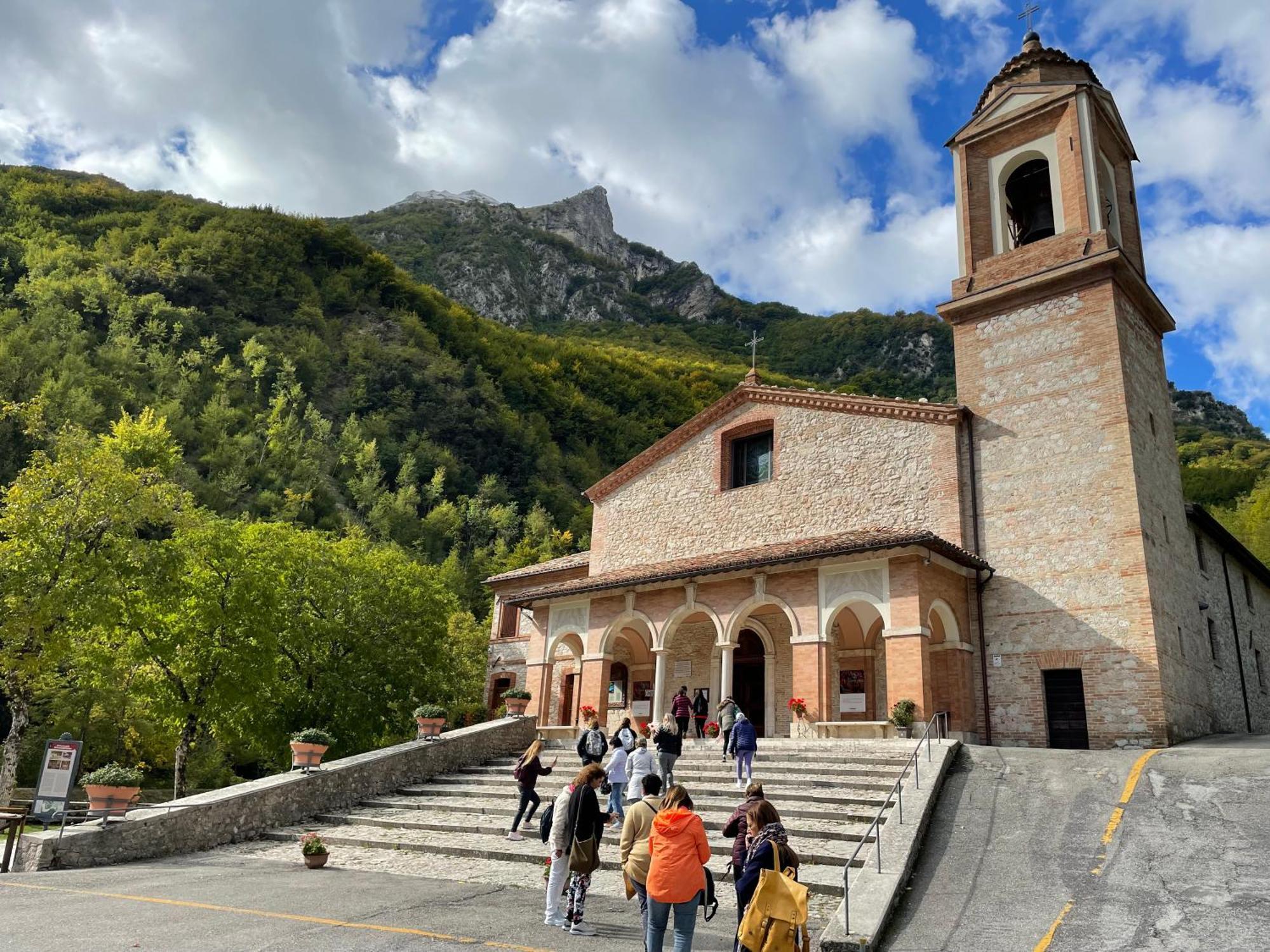 Agriturismo Le Castellare Montemonaco Bagian luar foto