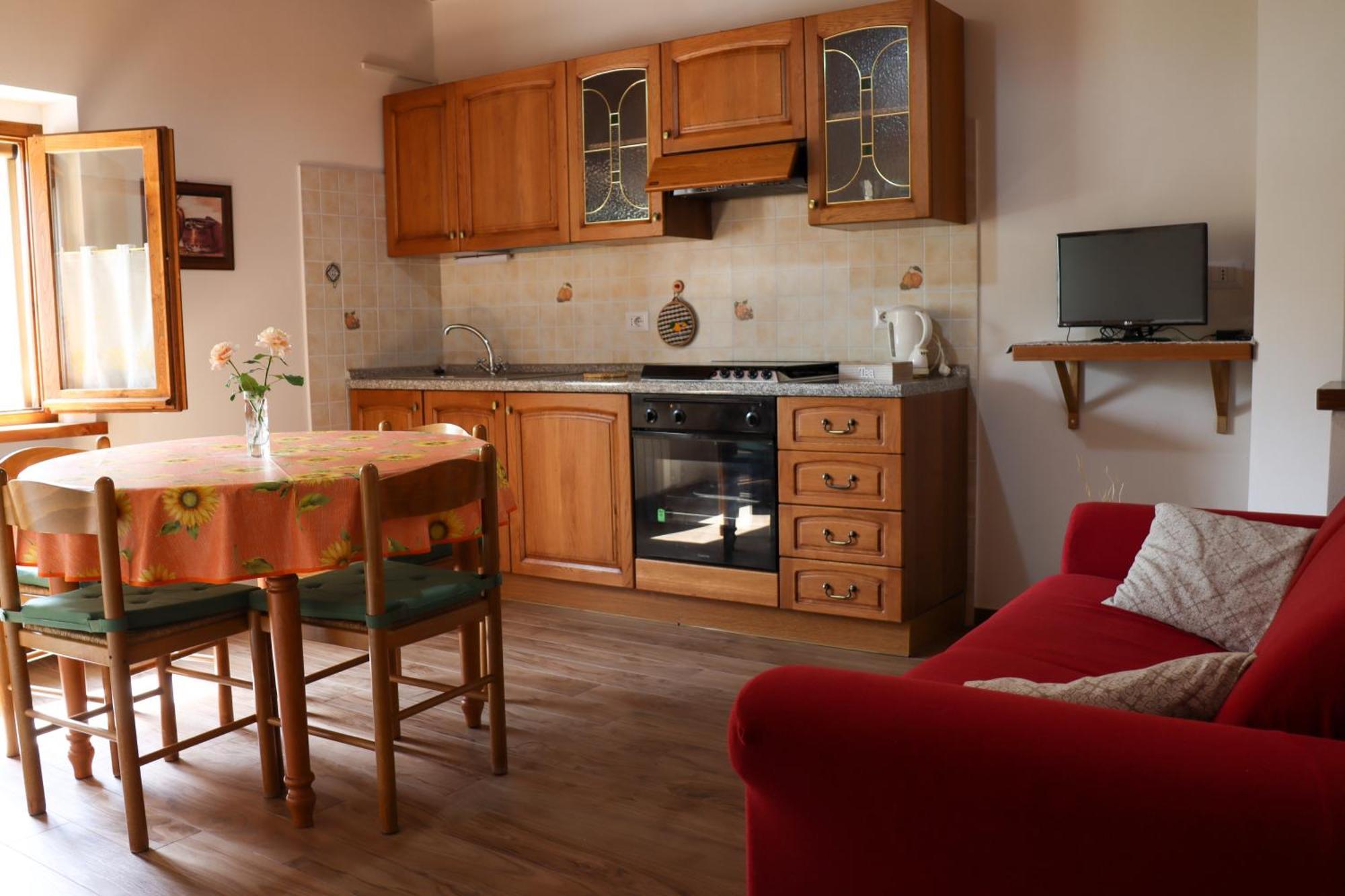 Agriturismo Le Castellare Montemonaco Bagian luar foto