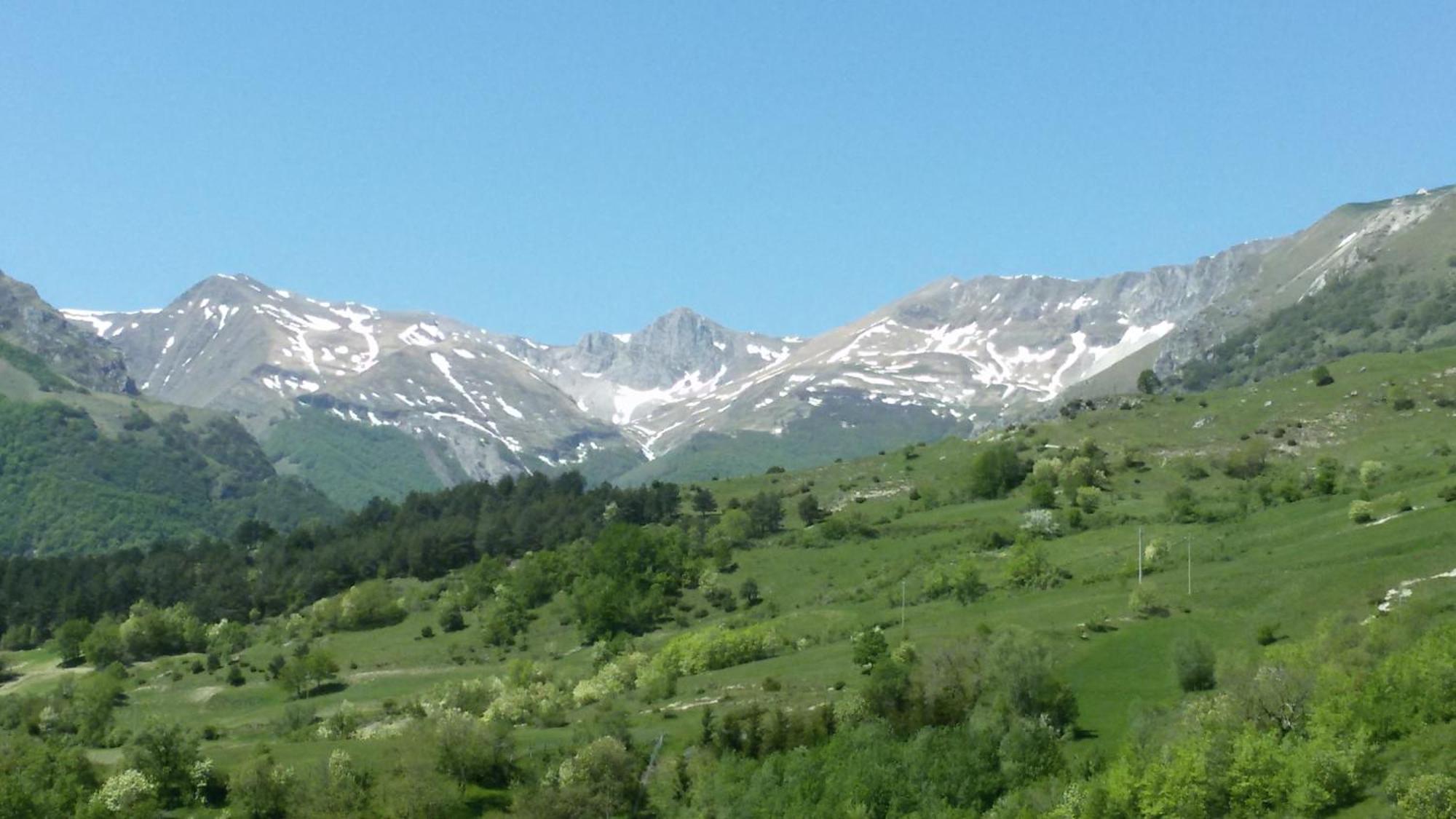Agriturismo Le Castellare Montemonaco Bagian luar foto